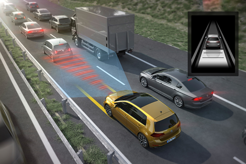 Công nghệ hỗ trợ lái xác định vật cản xung quanh