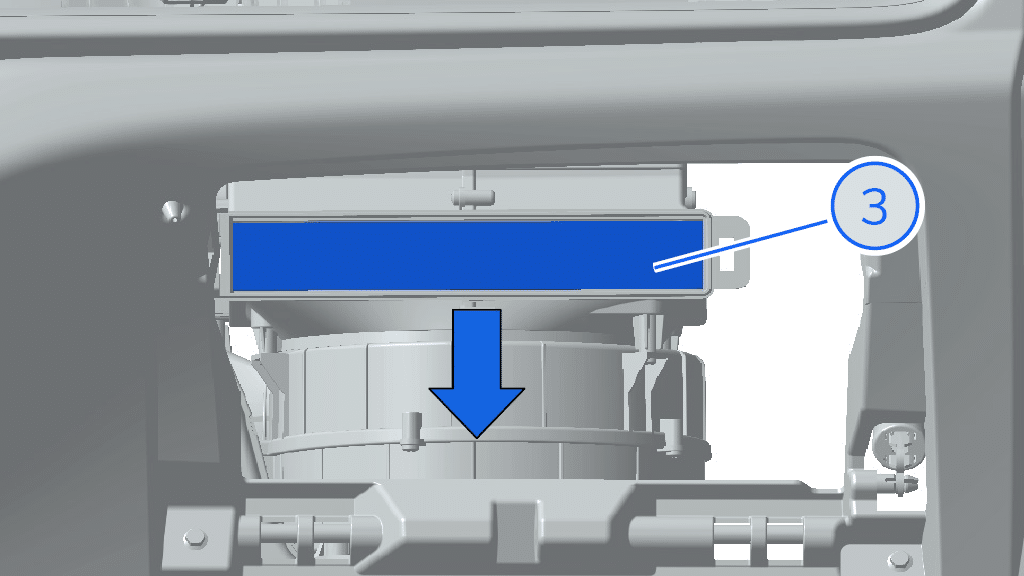 K&eacute;o bộ lọc gi&oacute; cũ ra ngo&agrave;i