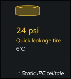 Mất &aacute;p suất lốp nhanh