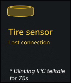 Mất kết nối TPMS