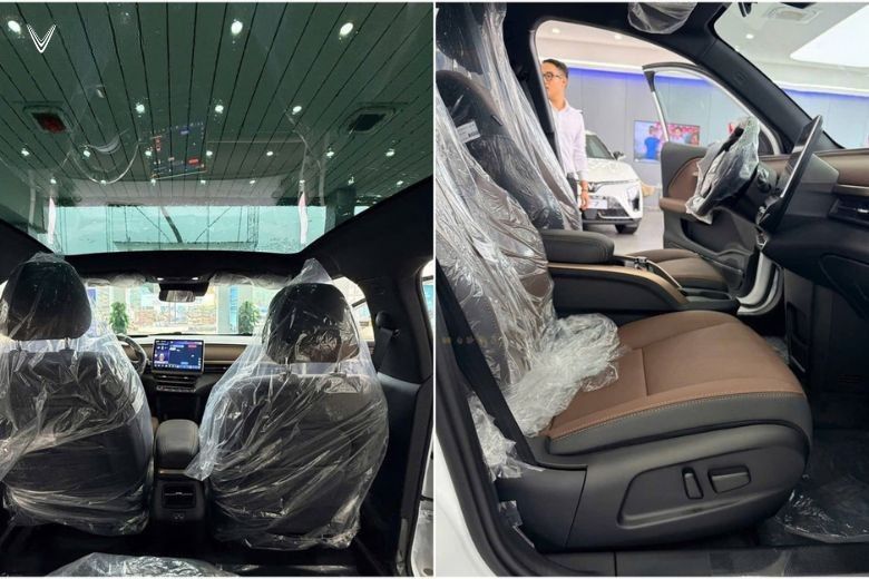 Nội thất VF 6 bản Việt và bản Mỹ