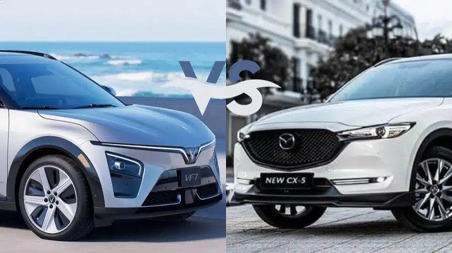 So sánh VinFast VF7 và Mazda CX5
