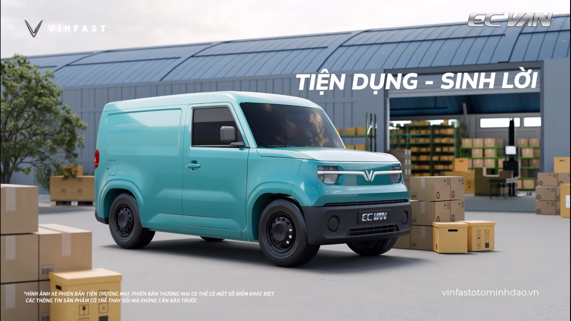 VinFast EC Van giải ph&aacute;p sinh lời cho doanh nghiệp vừa v&agrave; nhỏ 