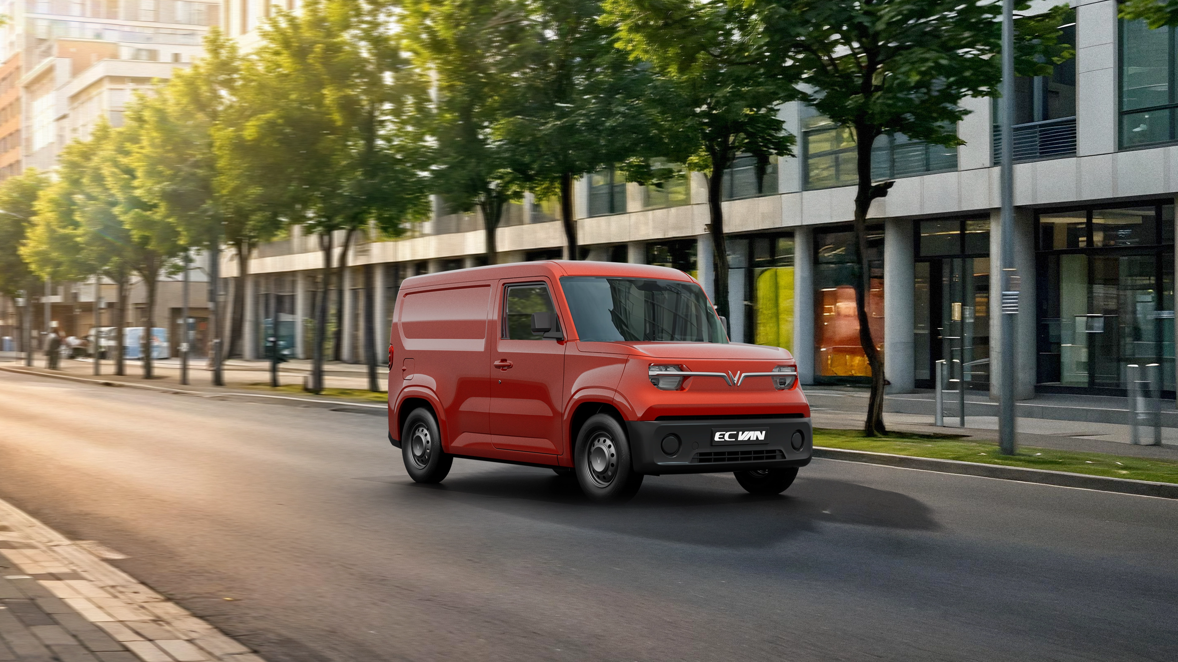VinFast EC Van mẫu xe tải điện đầu ti&ecirc;n tại Việt Nam 