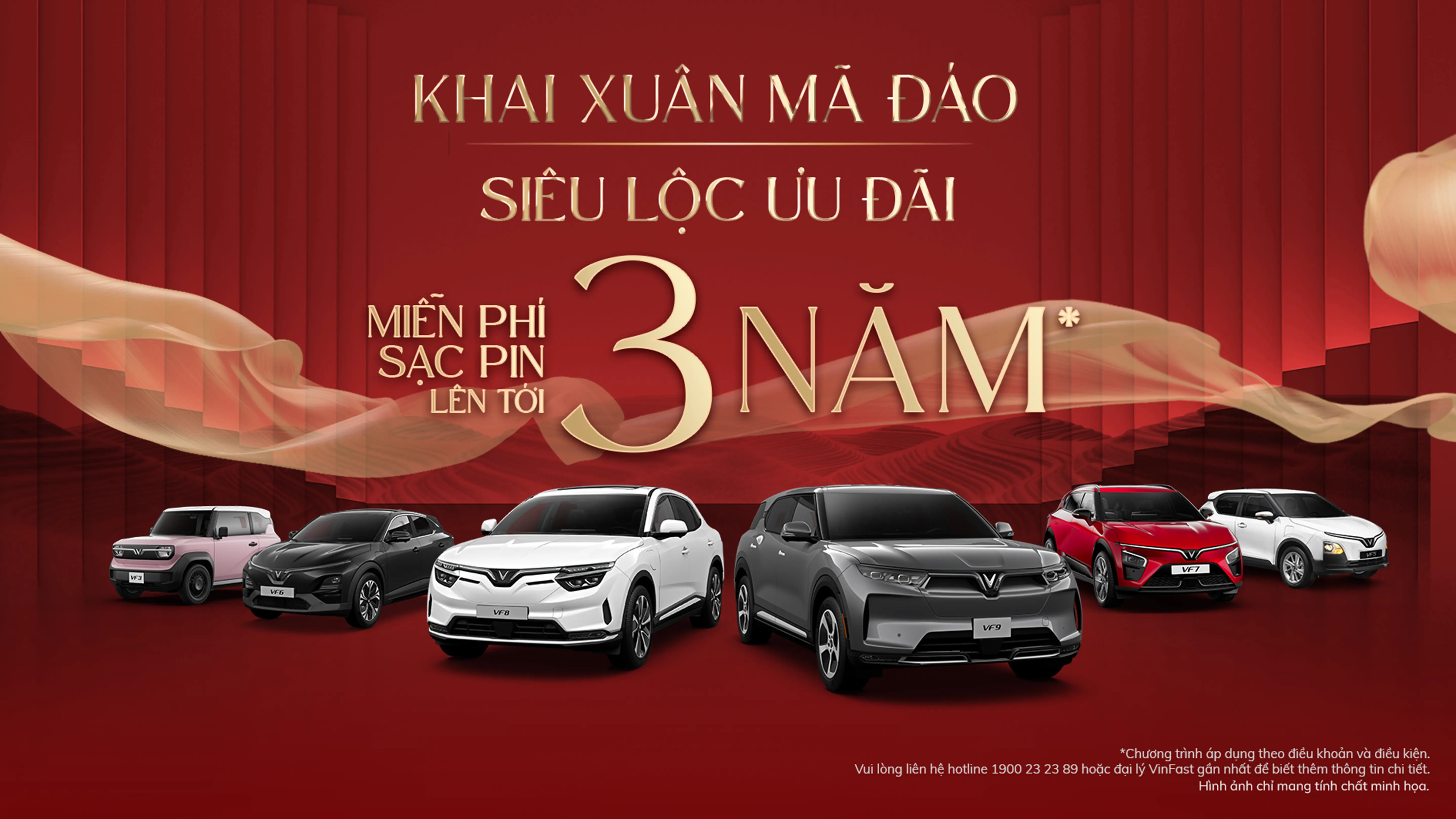 VinFast miễn ph&iacute; sạc l&ecirc;n đến 3 năm