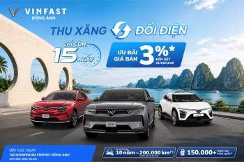 ĐẾM NGƯỢC 15 NGÀY CUỐI ÁP DỤNG CHƯƠNG TRÌNH THU XĂNG – ĐỔI ĐIỆN TỪ VINFAST
