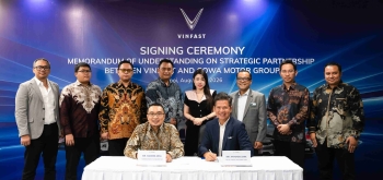 VINFAST HỢP TÁC VỚI GOWA MOTOR GROUP, LẬP LIÊN DOANH MỞ RỘNG HỆ THỐNG ĐẠI LÝ TẠI INDONESIA